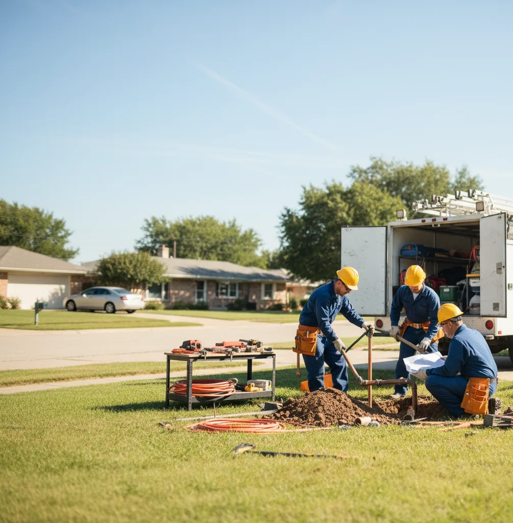 Sewer Line Repair in San Augustine, TX